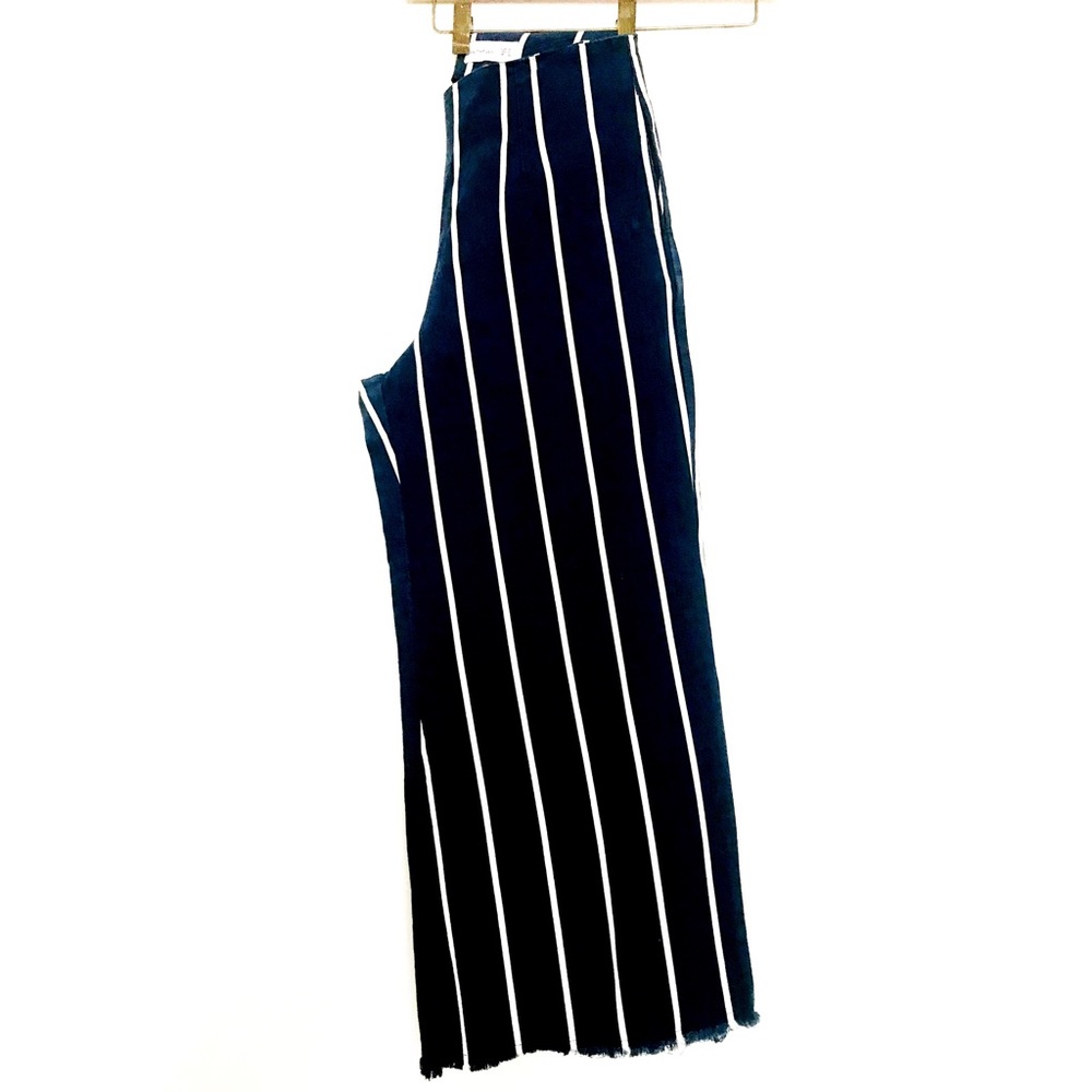 Faithfull The Brand HIGH Rise Striped Wide Pant